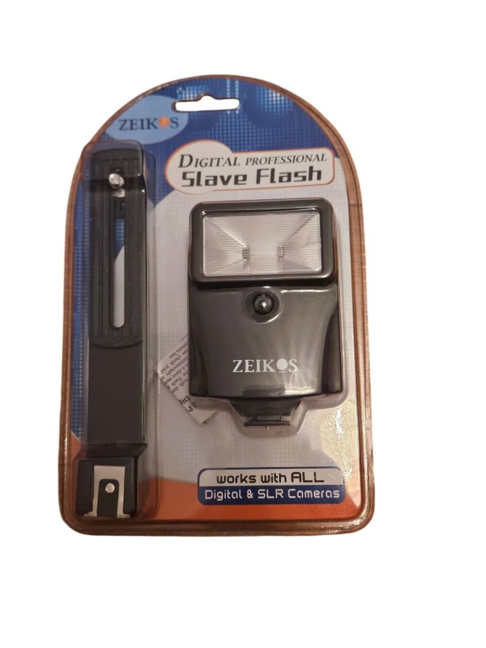 Zeikos Digital Professional Slave Flash With Auto Pre-Flash Sensor & Hot Shoe Br